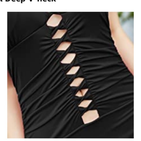 Clotiya Tummy Control Halter Swimsuit sz S (8-10) - Picture 7 of 8